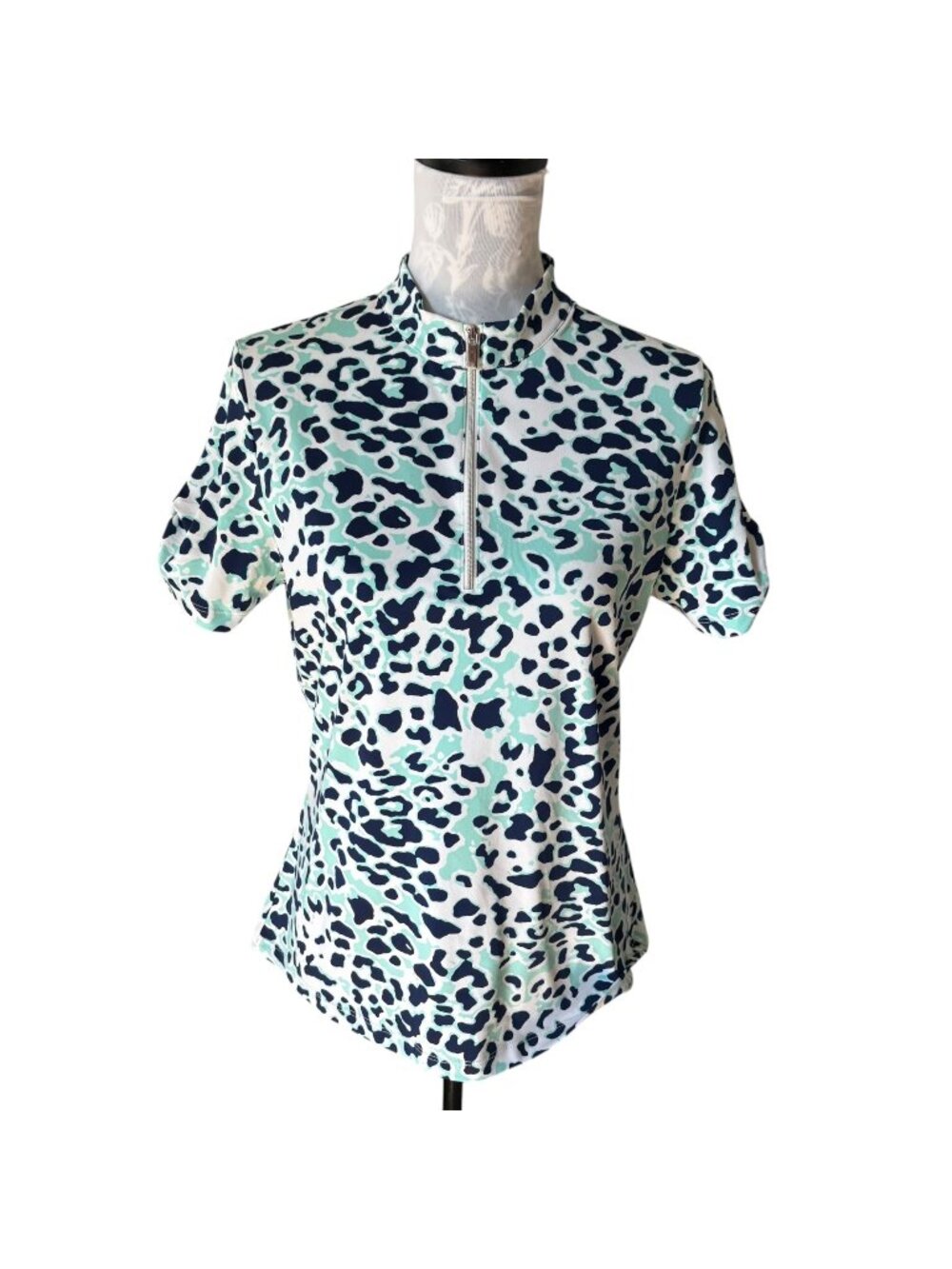 TAIL Womens Athletic Golf Top Athletic Stretchy Size Medium